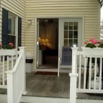 King Deluxe Suite at Footbridge Motel in Ogunquit, Maine. Deck and Grill area.